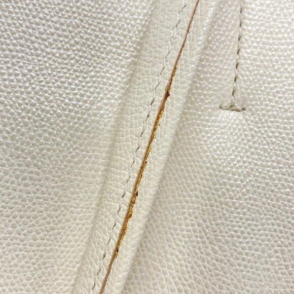 CELINE Cabas Phantom Cream Leather - Tote Bag 700-052625 - Picture 9 of 14
